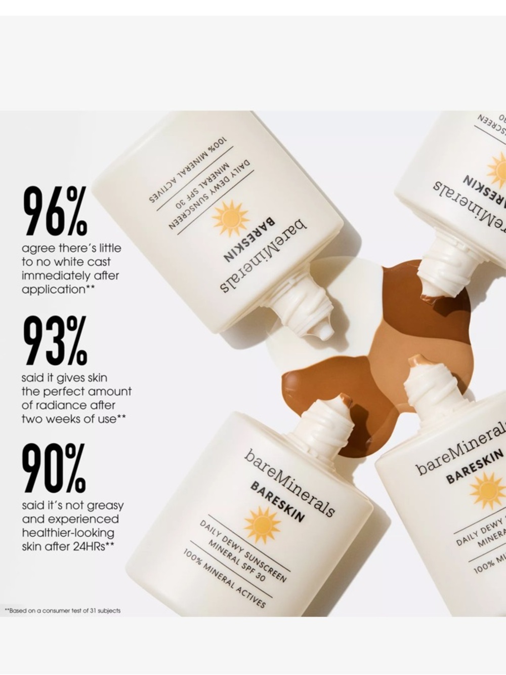 bareMinerals Bareskin Sheer Medium Tinted sunscreen - Picture 4 of 4